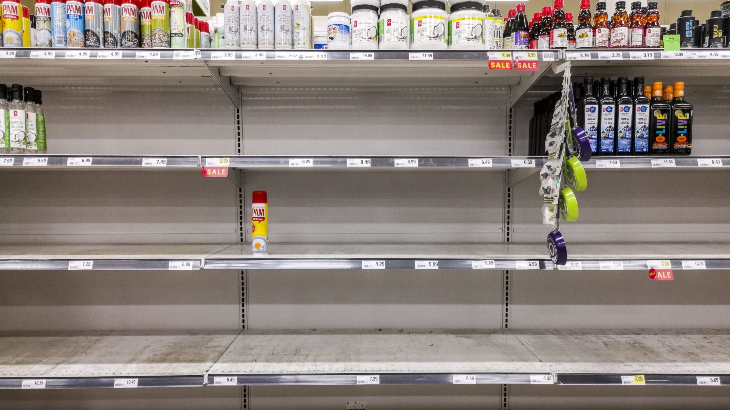 Why Are Some Grocery Store Shelves Empty How High Will Food Prices Go 